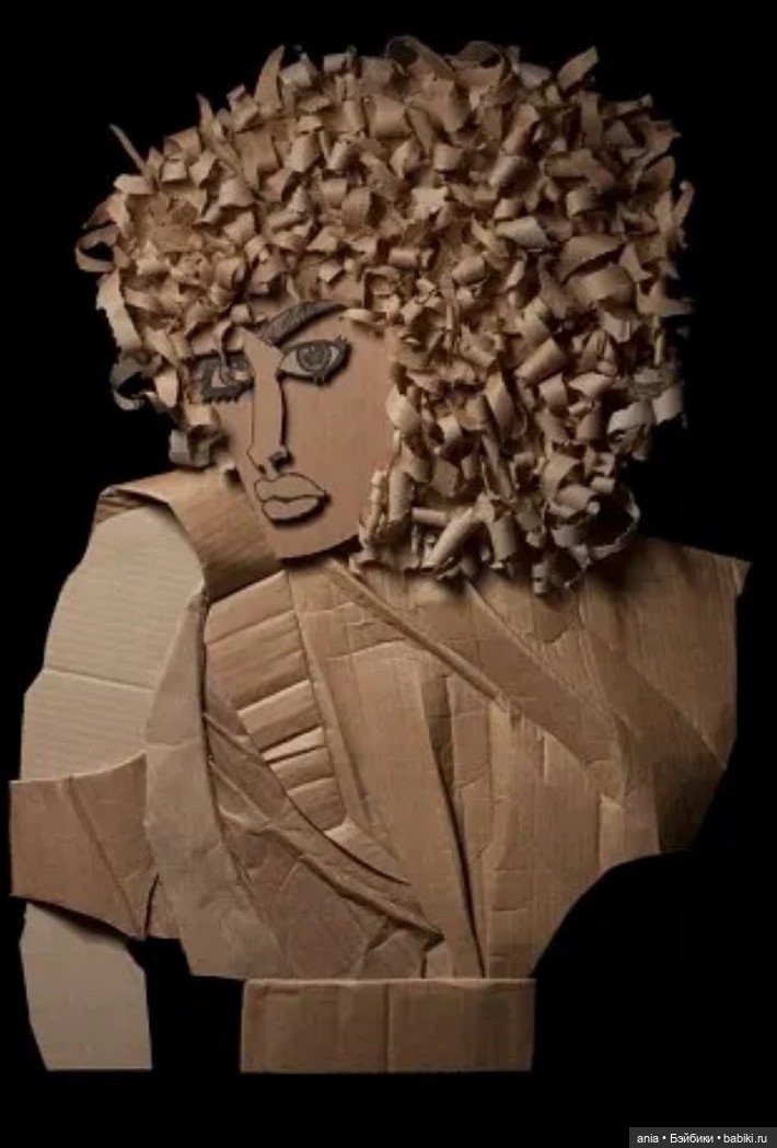 Картонные скульптуры Ali Golzad