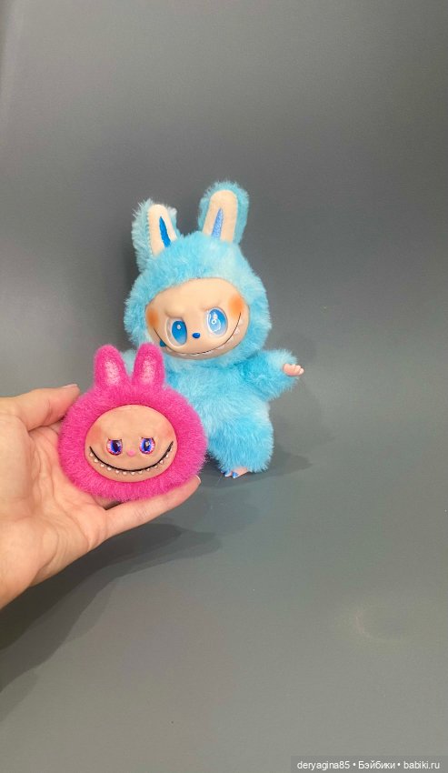 Брошь лабубу — Валяные игрушки из шерсти: сухое валяние (фото 9)