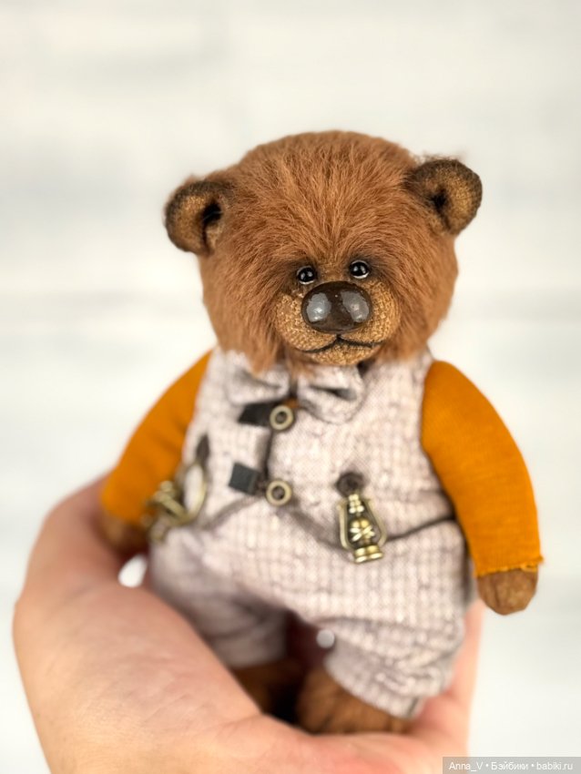 Тедди мишка Мирон с домиком (фото 4)