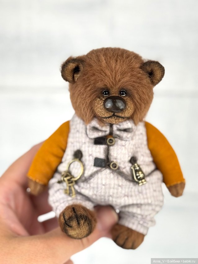 Тедди мишка Мирон с домиком (фото 2)