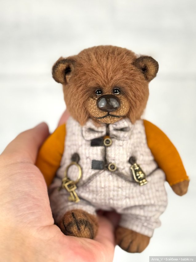 Тедди мишка Мирон с домиком (фото 3)