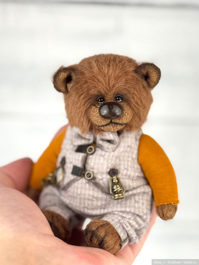 Тедди мишка Мирон с домиком (фото 5)