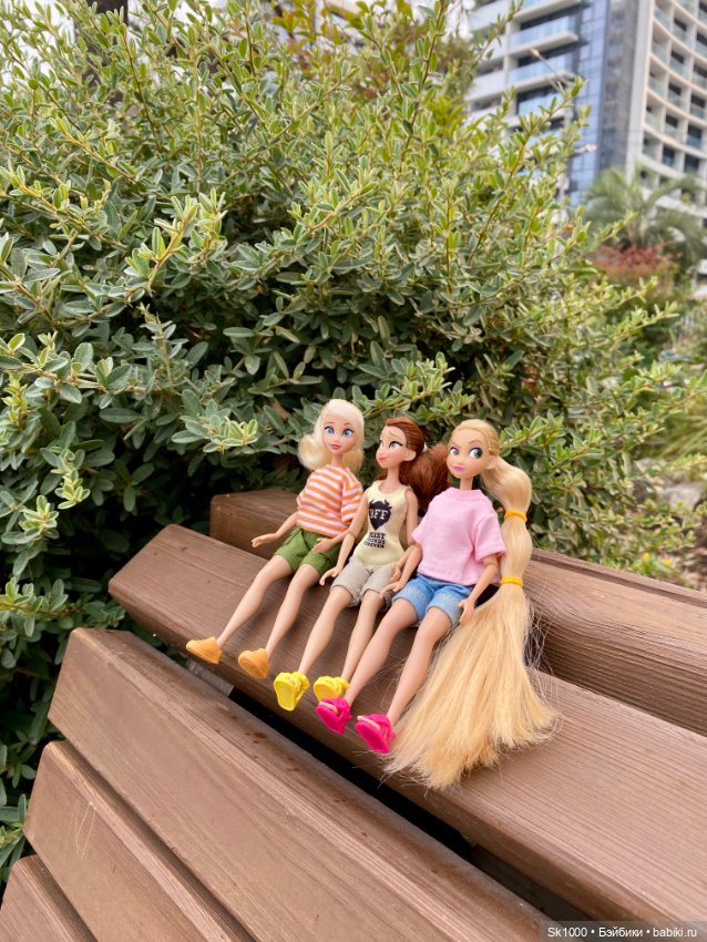 Пижамное утро — Куклы Disney Animators и Принцессы Диснея: Disney Store