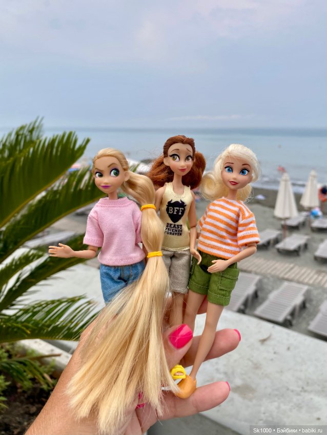 Пижамное утро — Куклы Disney Animators и Принцессы Диснея: Disney Store