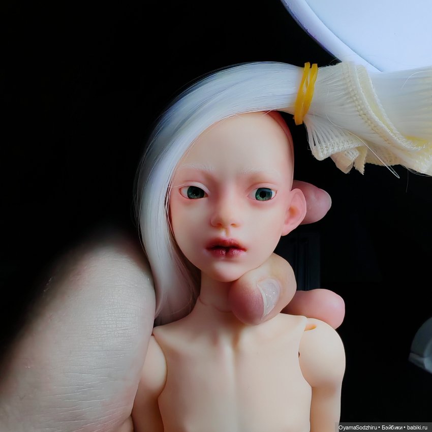 Сделала роспись на личике куклы первый раз (фото 3)