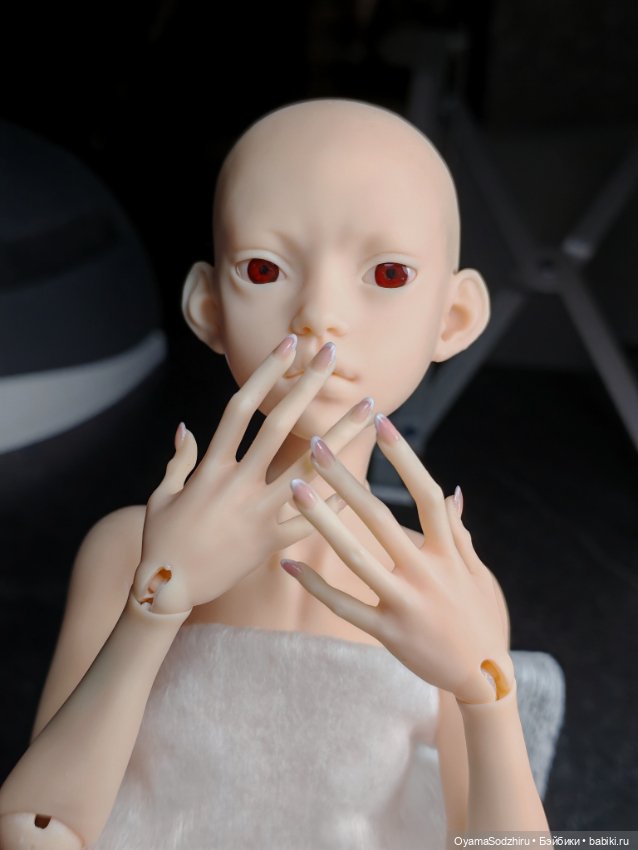 Сделала роспись на личике куклы первый раз (фото 5)