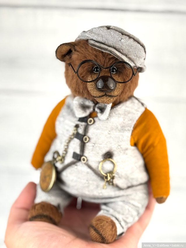 Тедди мишка Алекс — Авторские мишки Тедди и друзья: фото (фото 5)