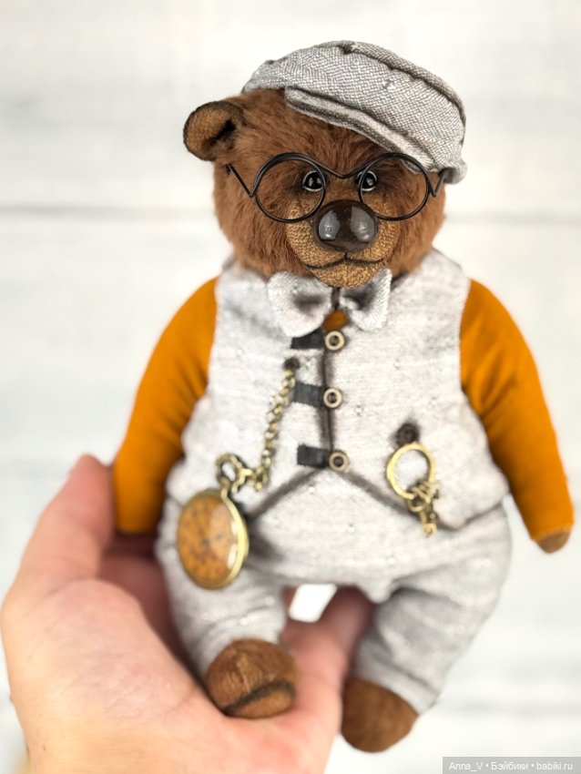 Тедди мишка Алекс — Авторские мишки Тедди и друзья: фото (фото 3)