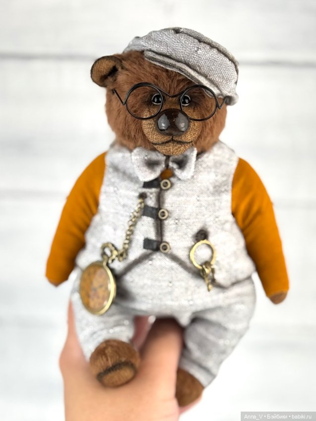 Тедди мишка Алекс — Авторские мишки Тедди и друзья: фото (фото 2)