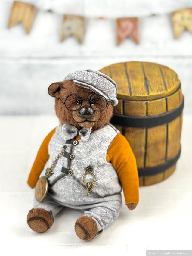 Тедди мишка Алекс — Авторские мишки Тедди и друзья: фото (фото 6)