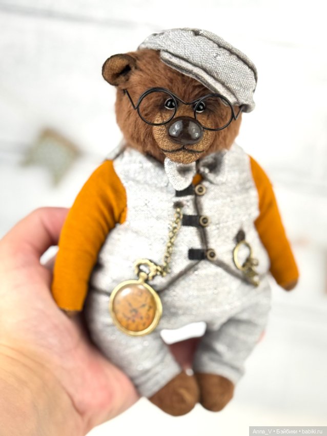 Тедди мишка Алекс — Авторские мишки Тедди и друзья: фото