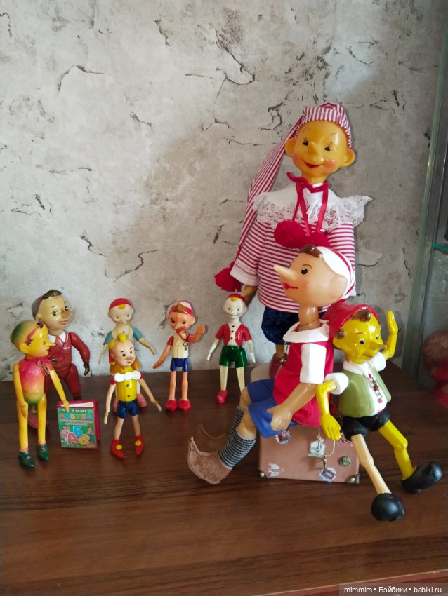 Нашествие Буратино — Игрушки СССР и советского детства: резиновые