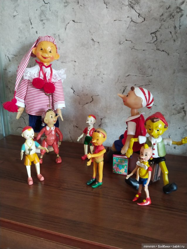 Нашествие Буратино — Игрушки СССР и советского детства: резиновые