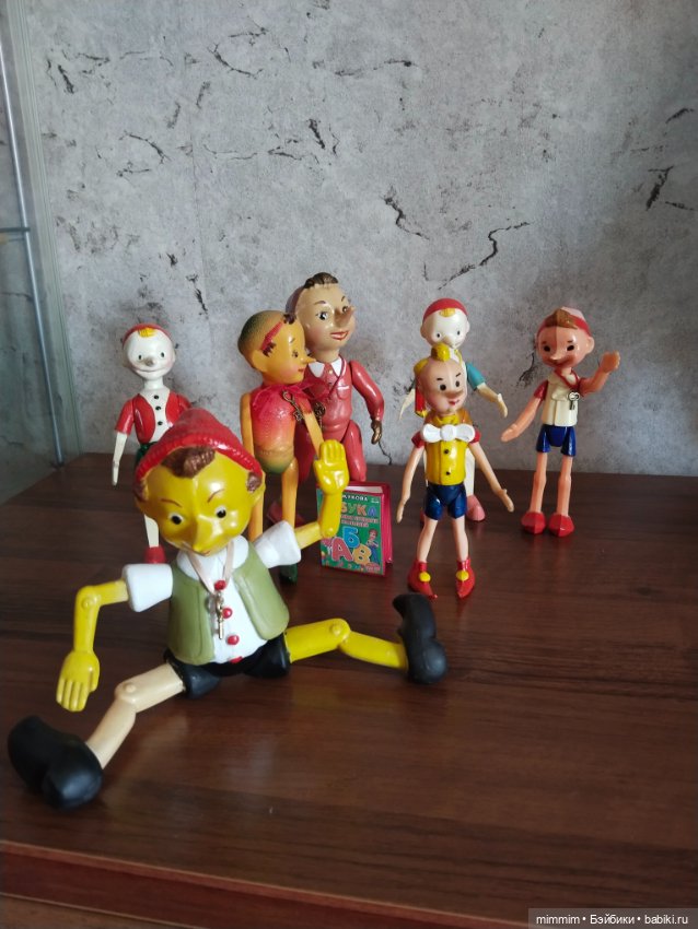 Нашествие Буратино — Игрушки СССР и советского детства: резиновые