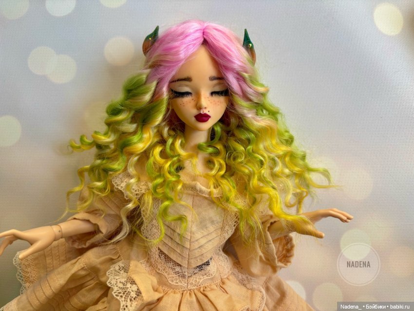Парики для Бжд Кукол 2025