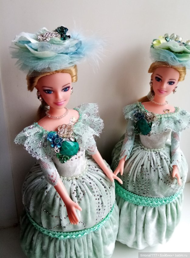 «Акварельные» барышни — Одежда и обувь для кукол своими руками: фото