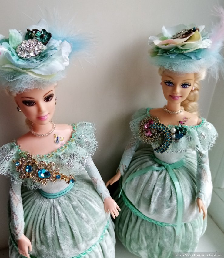 «Акварельные» барышни — Одежда и обувь для кукол своими руками: фото