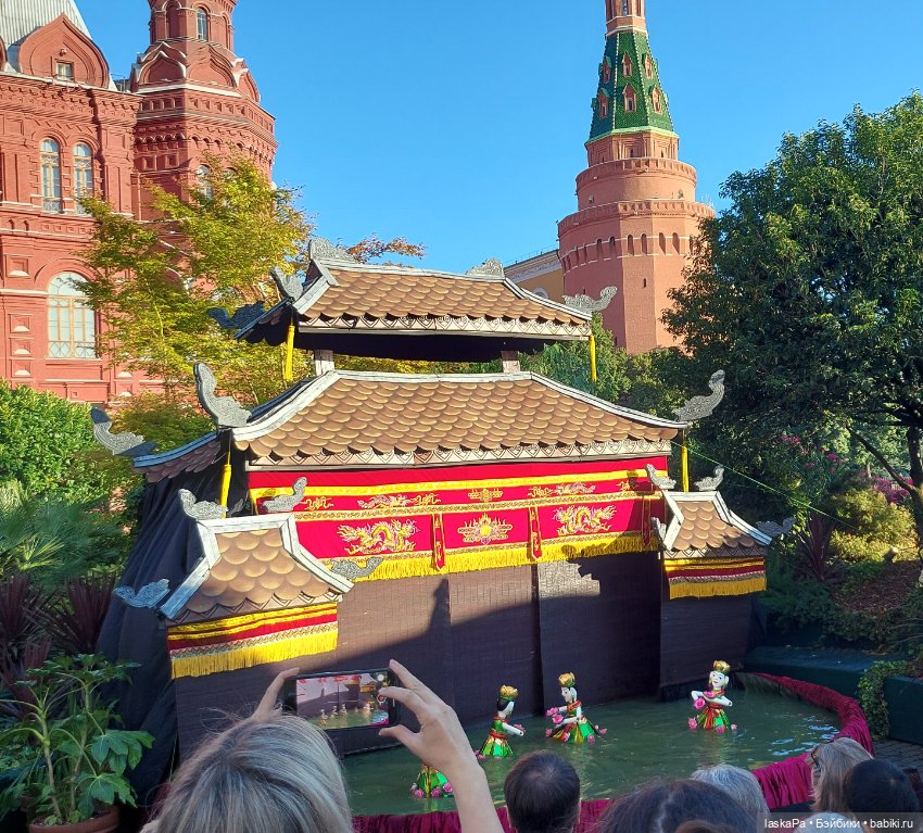 Вьетнамский кукольный театр на Манежной площади (фото 4)