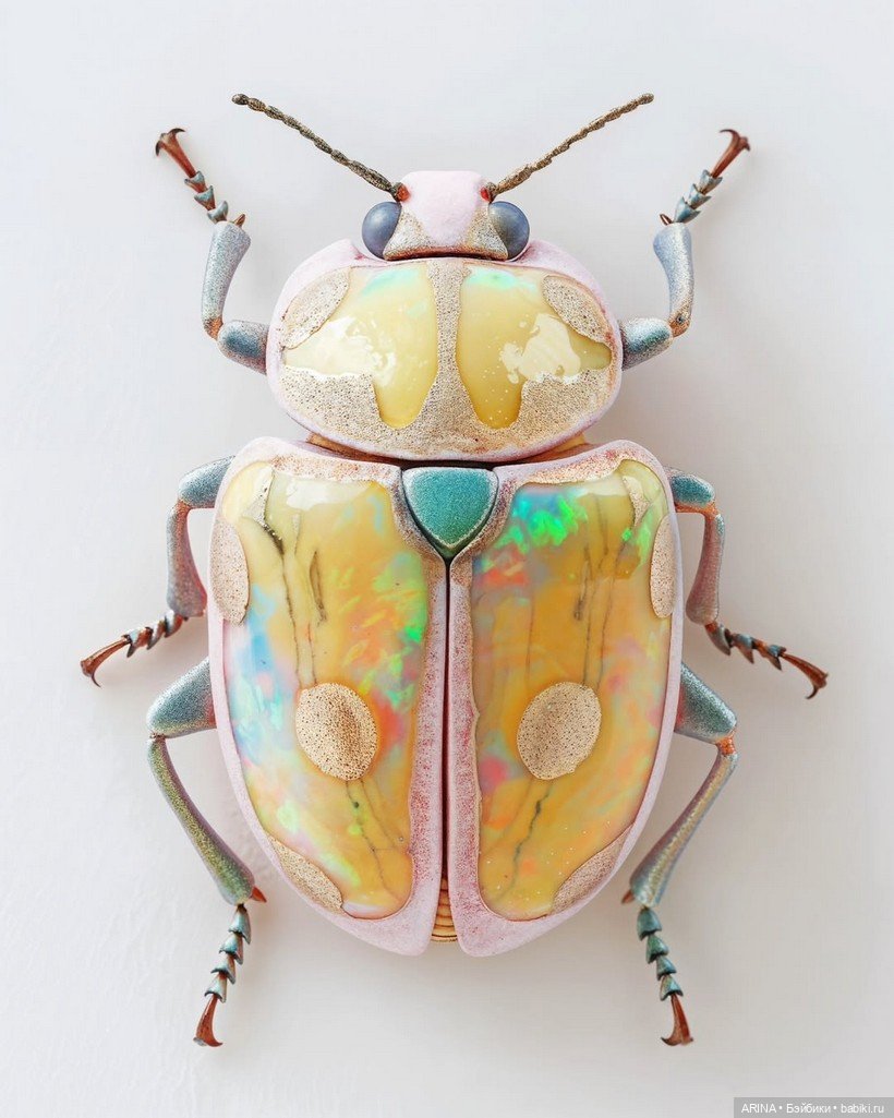 Жуки Charlie Moon — Авторские игрушки из разных материалов: синельная проволока (фото 8)