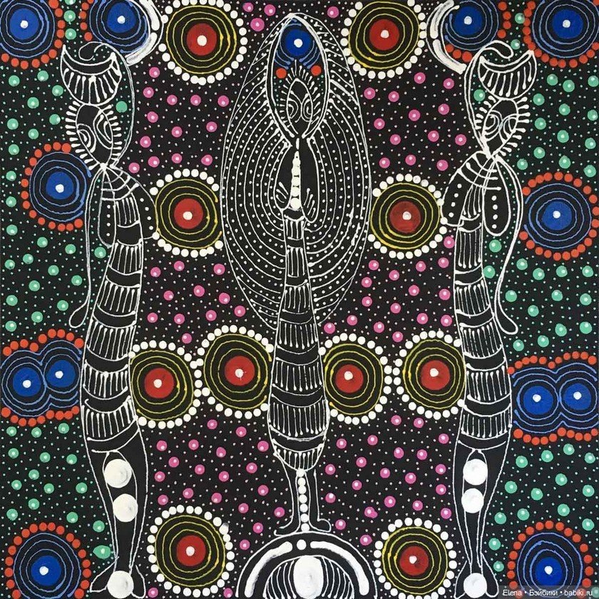 Искусство аборигенов Австралии (фото 5)