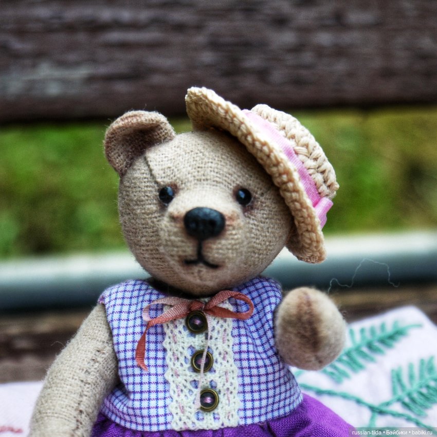 Мишка талисман в косметичке (фото 5)