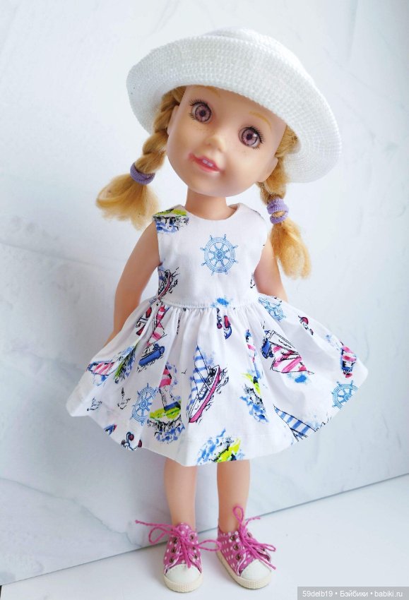 Пополнение гардероба для куклы псевдо Wellie Wishers Willa (Китай 35 см) (фото 5)