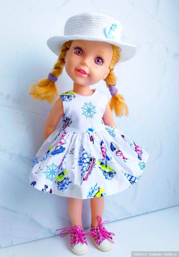 Пополнение гардероба для куклы псевдо Wellie Wishers Willa (Китай 35 см) (фото 4)
