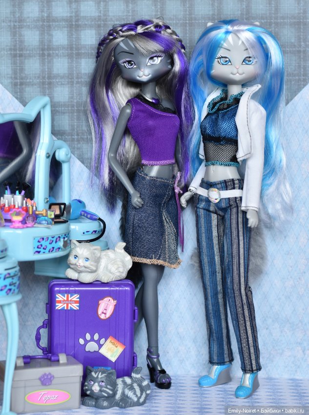 Модные кошки — Игровые куклы разных производителей (Разное): редкие бренды (фото 5)