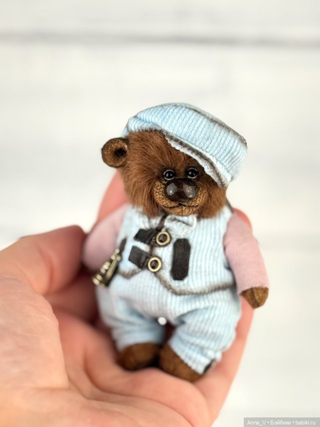 Тедди мишка Тимофей — Авторские мишки Тедди и друзья: фото (фото 4)