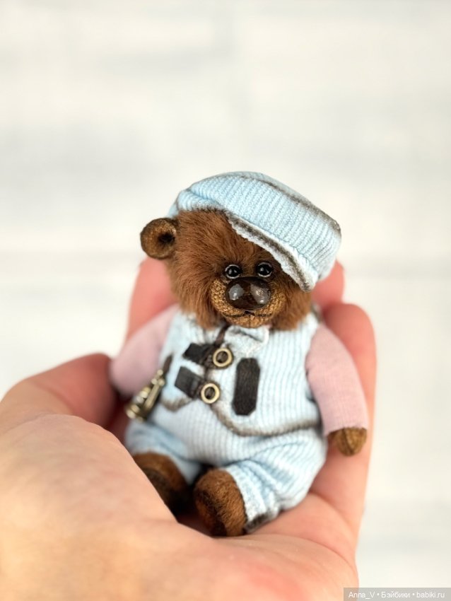 Тедди мишка Тимофей — Авторские мишки Тедди и друзья: фото (фото 5)
