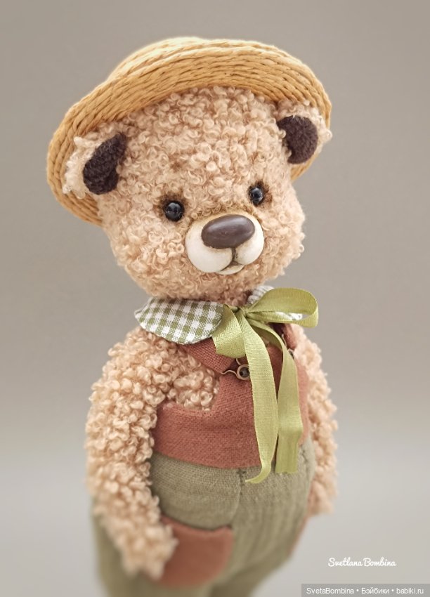 Капучинка и Пломбирчик — Игрушки в смешанной технике (мех и глина): Арт (фото 10)