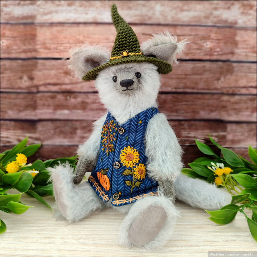 🐺Тедди Зверята: Волк Алистер🌻 (фото 5)