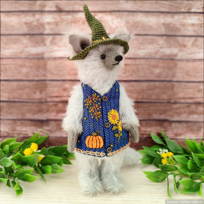 🐺Тедди Зверята: Волк Алистер🌻 (фото 7)