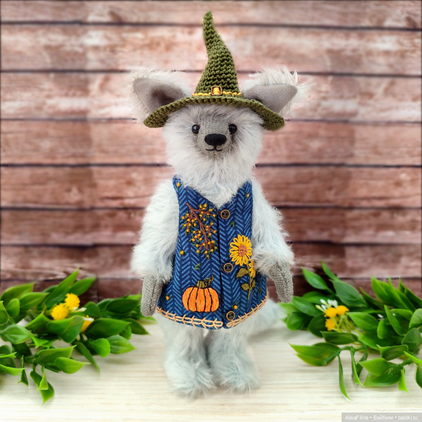 🐺Тедди Зверята: Волк Алистер🌻 (фото 8)