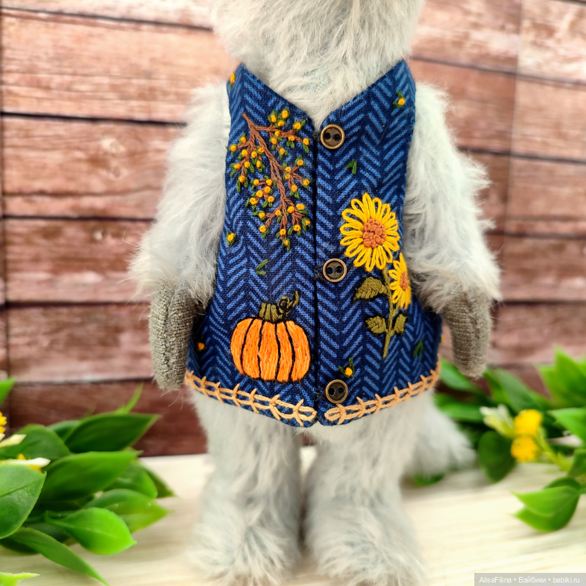 🐺Тедди Зверята: Волк Алистер🌻 (фото 2)