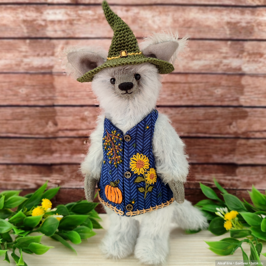 🐺Тедди Зверята: Волк Алистер🌻