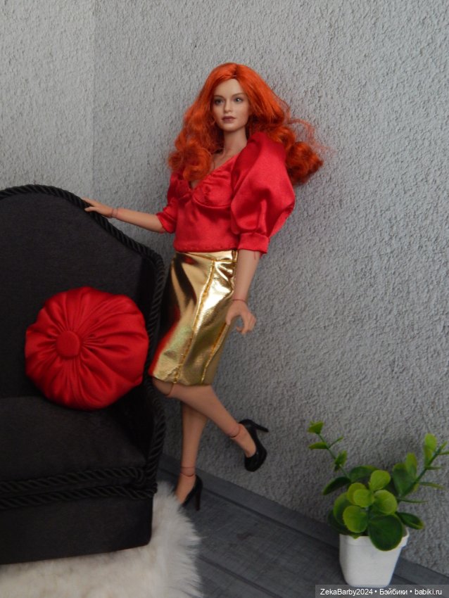 Вечеринка глэм — Одежда и обувь для кукол своими руками: фото (фото 5)