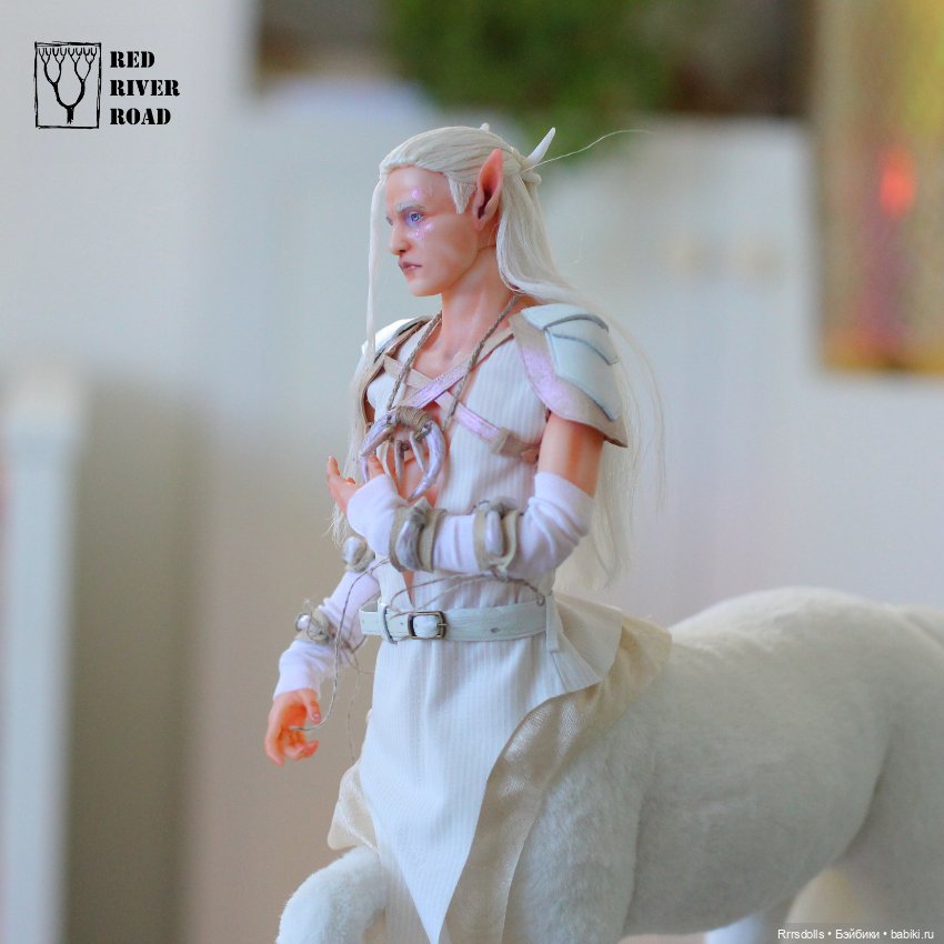 Кентавр "Лунный жрец" — Авторские шарнирные куклы своими руками: лепка