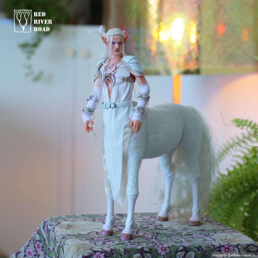 Кентавр "Лунный жрец" — Авторские шарнирные куклы своими руками: лепка (фото 6)