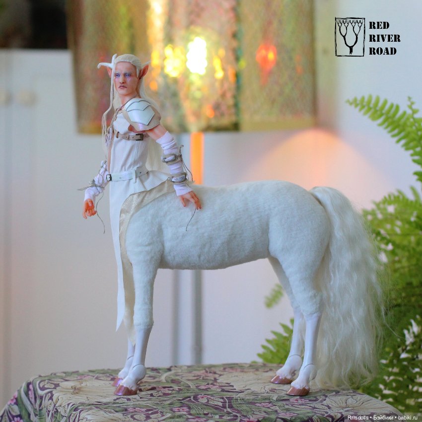 Кентавр "Лунный жрец" — Авторские шарнирные куклы своими руками: лепка (фото 7)