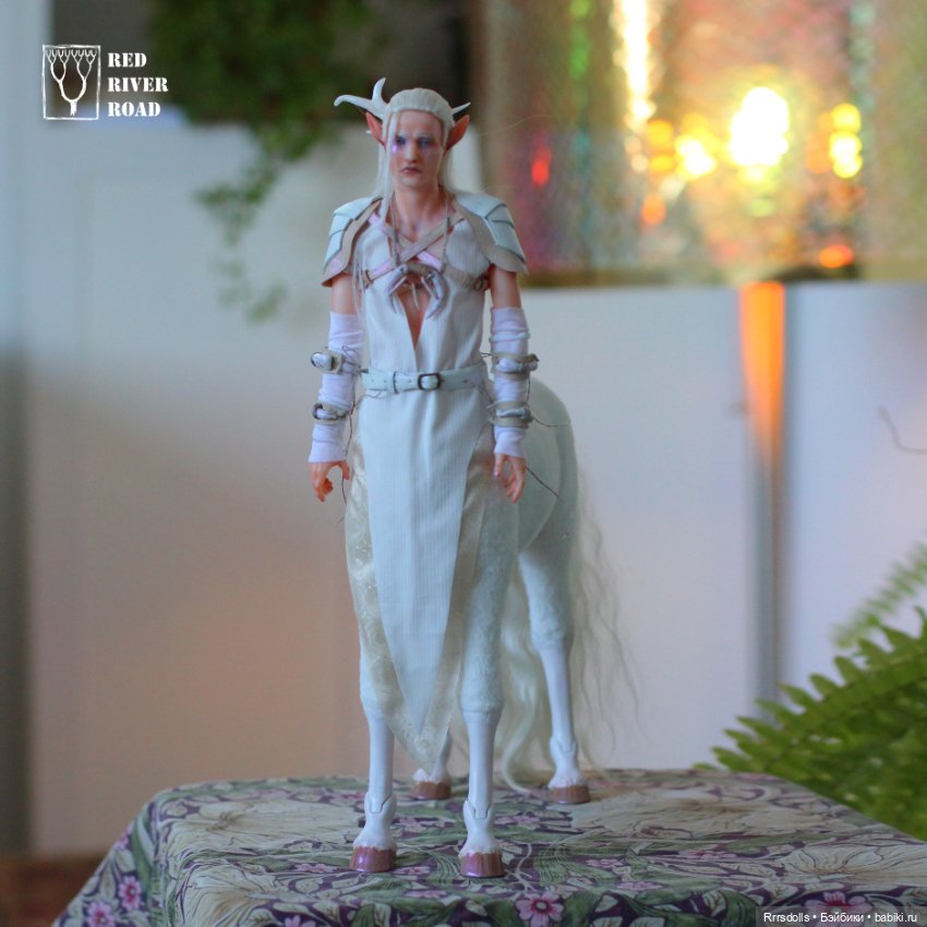 Кентавр "Лунный жрец" — Авторские шарнирные куклы своими руками: лепка (фото 8)