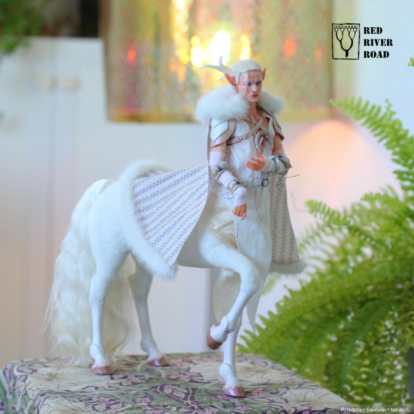 Кентавр "Лунный жрец" — Авторские шарнирные куклы своими руками: лепка (фото 3)