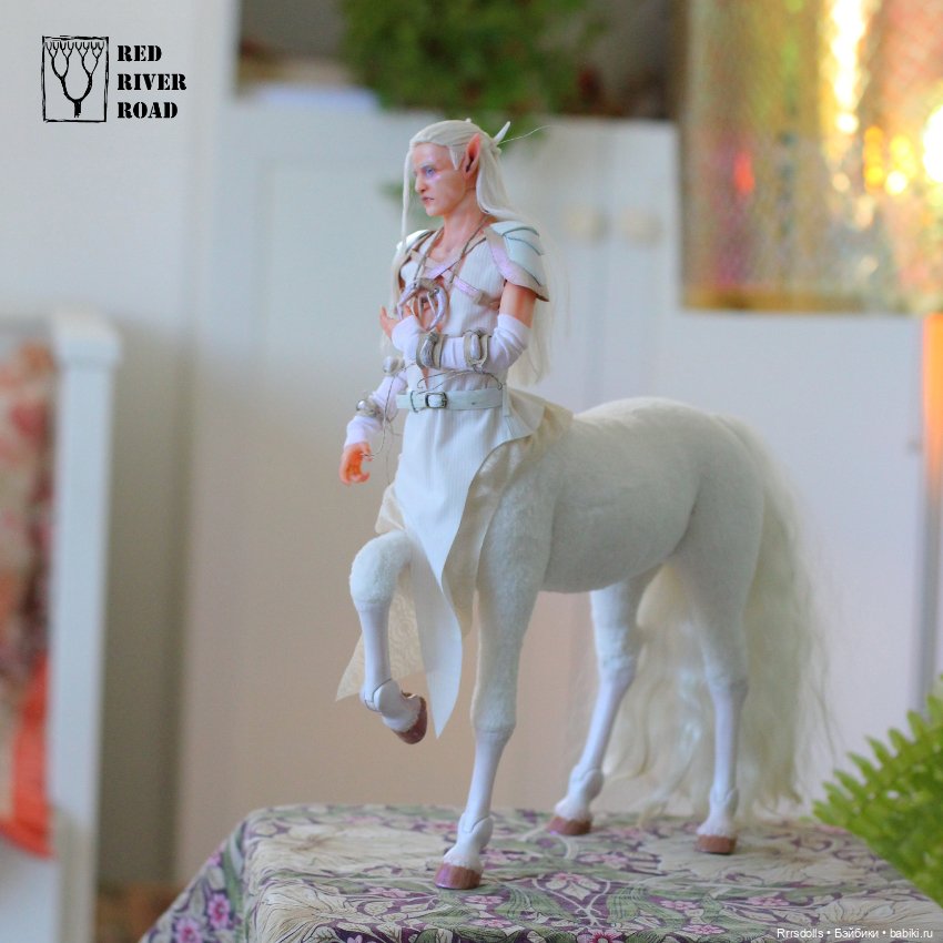 Кентавр "Лунный жрец" — Авторские шарнирные куклы своими руками: лепка