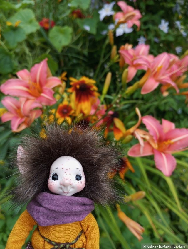 Аука изучает мир — Домашние фото авторских кукол: личные коллекции (фото 3)