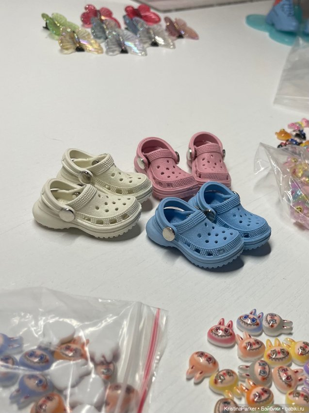 Кроксы для кукол Блайз 🤪 — Одежда и обувь для кукол своими руками: фото (фото 2)
