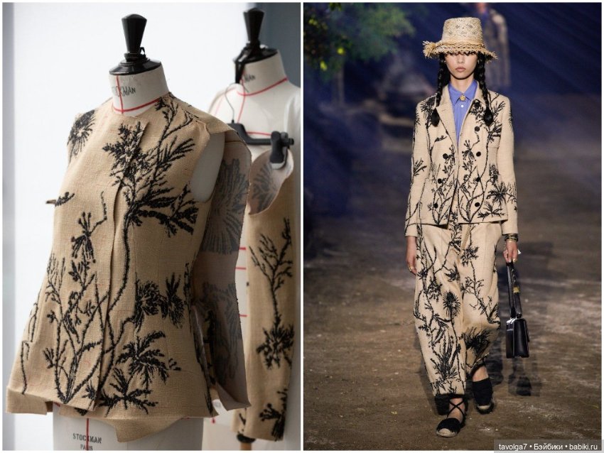 Август - вышивки от брошей до Dior