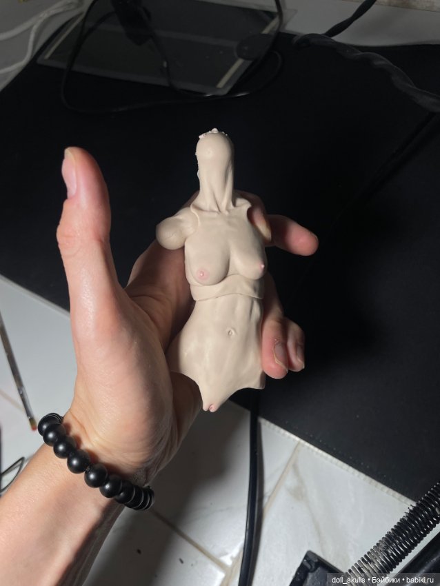 Новый этап в создании — Авторские шарнирные куклы своими руками: лепка (фото 3)