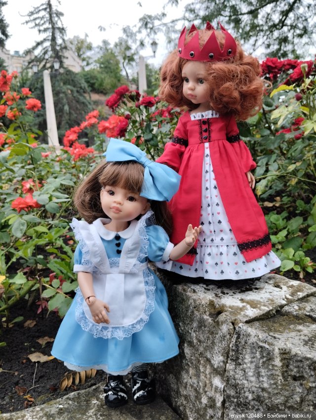 Алиса и Красная королева — Куклы Paola Reina (Паола Рейна): новинки (фото 2)