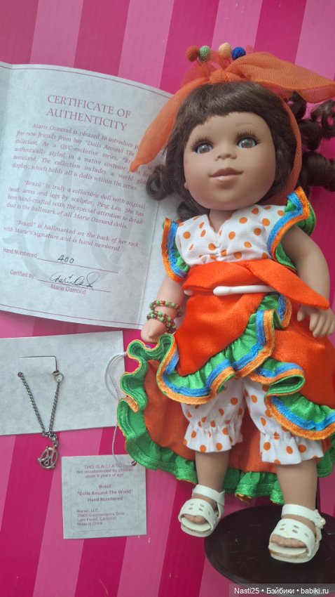"Дети мира" Мари Осмонд — Куклы Marie Osmond (Мари Осмонд): серия Adora Belle (фото 2)