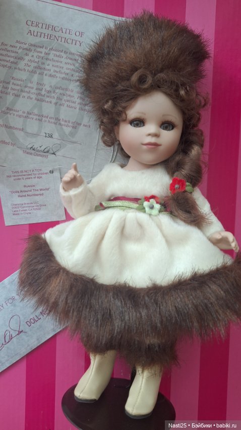 "Дети мира" Мари Осмонд — Куклы Marie Osmond (Мари Осмонд): серия Adora Belle